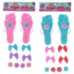 Angel Girls Fashion Shoes With Lights Play Set Colour May Vary