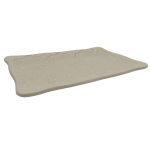 Small White Lace Rectangular Platter