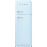 Smeg 50S Style Double Door Refrigerator Pastel Blue FAB30RPB5