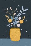 Flower Vase - Wall Art Print - A1