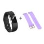 Generic Fitbit Charge 2 Silicone Strap S/m/l Purple - With Protective Case