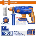 20V Brushless Cordless Sds-plus Rotary Hammer Drill 2.0J Solo Unit WLM15220