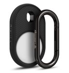 Case Logic Apple Airtag Premium Rugged Tag Holder Case Matte Black Caseology