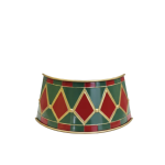 Christmas Tree Skirt - Red Green & Gold 66X66X23CM