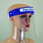Global-labware Face Shield Polycarbonate For Protection Of Liquids Syringes And Droplets Pack Of 10