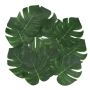Tropical Palm Leaves 12PCS Diy Garland Green