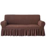 Smte Seater 2 2 1 1 Sofa Couch Covers Dark Brown With Keychain