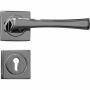 Square Shiny Lever Handle On Rose