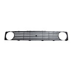 Vw Golf 1 Grille Black Debadged Single Light Hole