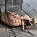Puffer Fanny Pack - Tan