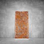 Laser Cut Screen - Design 112 - 1040 X 535 X 20 Rust Coat Indoor