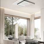 Matched LED Square Ceiling Fitting - Black & White