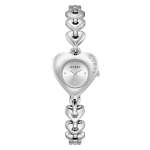 Guess Ladies Valerie Silver Tone Analog Watch