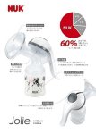 Nuk Jolie Manual Breast Pump 1 Pack