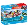 Action Heroes - Fireboat With Water Scooter Playset - 52 Piece