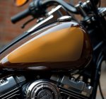 Monocolor Tank Motorcycle Sticker