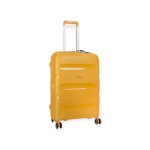 CELLINI Cruze Medium 65CM 4 Wheel Trolley Case Yellow