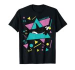 Orca Killer Whale Vintage 90S Retro 1990S Aesthetic Vibes T-Shirt