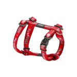 Rogz Fancy Dress Dog Classic Harness - Jellybean Small Red Bone