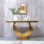Modern Luxury Console Table With Premium Glass