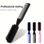 1pc Hairdressing Comb Double Sided Neck Sweeping Brush Retro Oil Head Hair Styling Comb