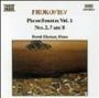 Piano Sonatas Vol. 1 - Nos. 2 7 And 8   Glemser     Cd