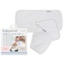 Babysense Burp Cloth 2 Pack Stone