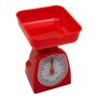 Analogue Kitchen Scale 5KG - Red