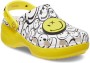 Classic Platform 2022 Smiley Clog Women - White/multi / W11
