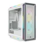 Corsair CC-9011231 Icue 5000T Rgb White Mid Tower Tempered Glass PC Gaming Chassis