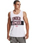 Men's Ua Tech 2.0 Signature Tank - White Sm