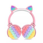 Pop It Cat Ears Bt Headset
