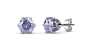 Destiny Birthstone June Alexandrite Earrings With Swarovski Crystals