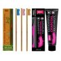 Oral Care Biodegradable Bamboo Toothbrush & Charcoal Toothpaste