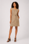 Sleeveless MINI Dress - XXL / Stone