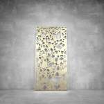 Laser Cut Screen - Design 088 - 2000 X 1000 X 20 Matt Gold Outdoor