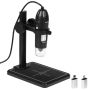 1000X USB Microscope - HD Digital Magnifier With Stand & LED Lights