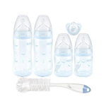 Nuk First Choice Temperature Control Standard Starter Pack Blue Elephant boat