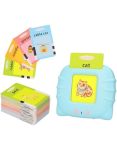 Mega So - Portable Educational Audible Card Reading Toy Set With Learning Cards USB Rechargeable Volume Control For Kids Early L