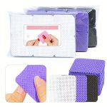 300PCS PACK Lint-free Nail Polish Remover Gel Nail Wipes Nail Pads Manicure Pedicure Gel Nail Art Cleaning Tools Tips