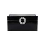 Jewellery Box With Ring Design Black