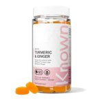 Known Turmeric & Ginger Peach 60 Gummies