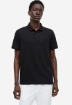 Coolmax Slim Fit Polo Shirt - Black