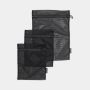 Brabantia - Wash Bags Set Of 3 - Black