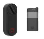 Matte Black Linus L2 Smart Lock With Extra Rechargeable Usb-c Battery Pack