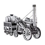 Piececool – Rocket Locomotive Highly Detailed Metal Model Kit