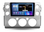 JVC Toyota Fj Cruiser 2007-2021 Oem Replacement Radio 9 Inch Android Auto apple Carplay Silver