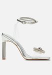 Florianne Ankle Strap Stiletto - Clear