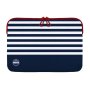 Design La Mariniere 15.6 Laptop Sleeve - Navy