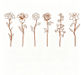 Wrought Iron Artificial Flower Garden Decorative Planters